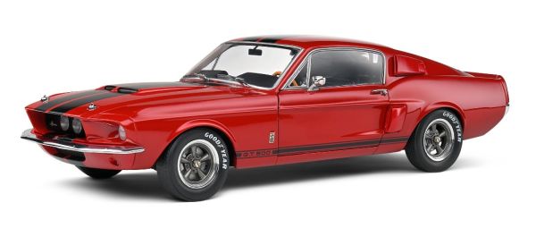 SOL1802909 - 1967 SHELBY GT500 bordeaux rood - 1