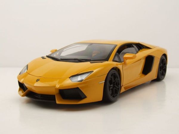 WEL18041JAUNE - 2011 LAMBORGHINI Aventator LP700-4 Geel - 1