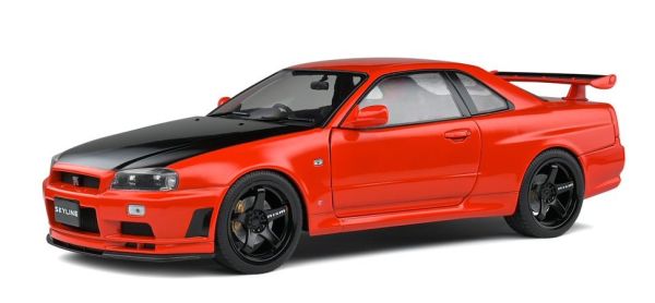 SOL1804305 - NISSAN Skyline GT-R (R34) 1999 Rood - 1