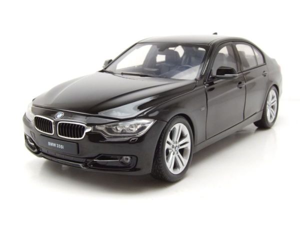 WEL18043NOIR - BMW 335i 2012 Zwart - 1