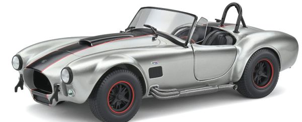 SOL1804907 - SHELBY Cobra Mk.2 427 Silver Custom 1965 grijs - 1