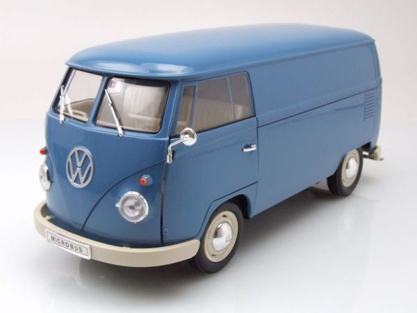 WEL18053BLEU - VOLKSWAGEN Type 1 bestelwagen 1963 blauw - 1