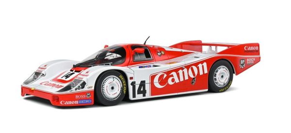 SOL1805506 - PORSCHE 956LH rood en wit 24H Le Mans 1983 - 1