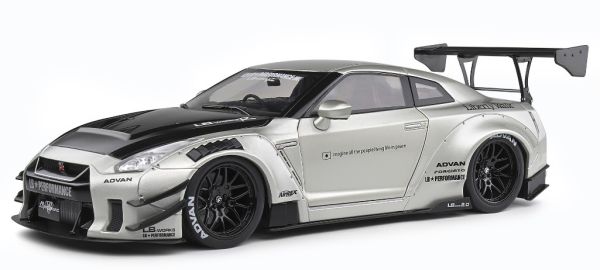 SOL1805802 - 2020 NISSAN GT-R (R35) W/ Liberty Walk Body Kit 2.0 Grijs - 1