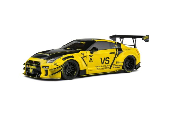 SOL1805809 - NISSAN GT-R (R35) W/ Liberty Walk Body kit 2.0 2020 Jaune - 1