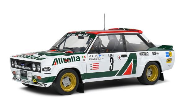 SOL1806005 - FIAT 131 Abarth Wit #3 Rallye de Monte Carlo 1979 ALEN/KIVIMÄKI - 1