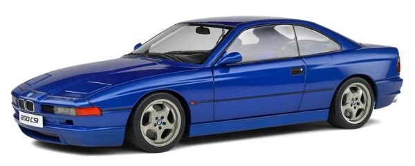 SOL1807002 - BMW 850 (E31) CSI 1990 Blauw - 1