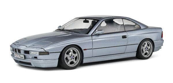 SOL1807004 - BMW 850 CSI 1992 Poolzilver - 1