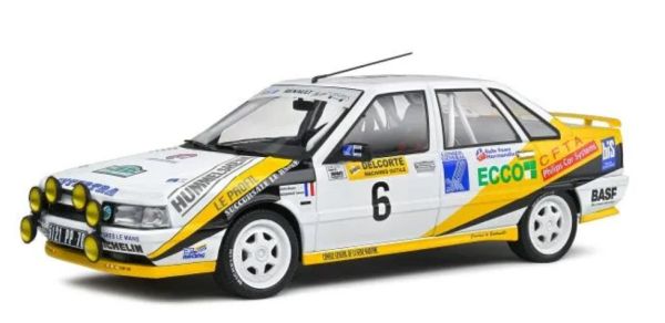 SOL1807704 - RENAULT R21 TURBO GR. Een # 15 M.RATS / M.MENARD RALLY CHARLEM wit - 1