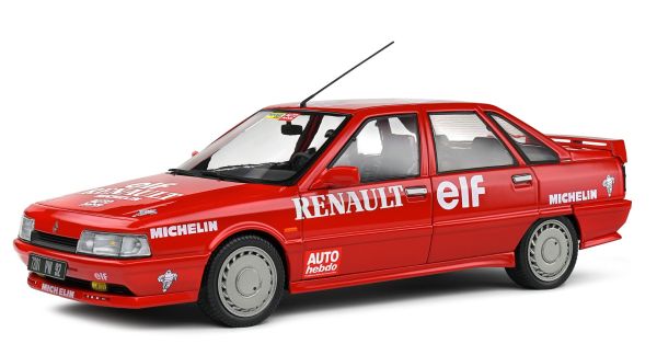 SOL1807707 - RENAULT 21 Turbo MK.1 Rood - Snelheidsrecord ijs 1988 - 1