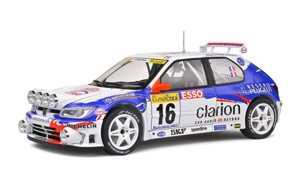 SOL1808303 - PEUGEOT 306 MAXI nachtversie wit rally Montecarlo 1998 - 1