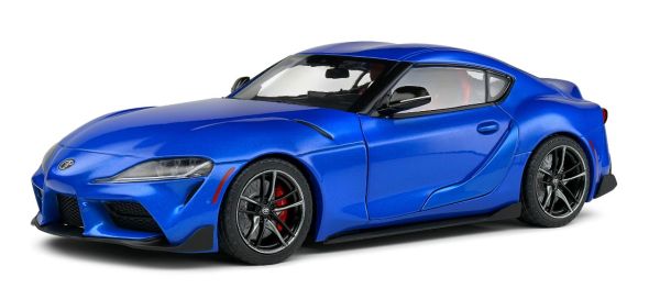 SOL1809003 - TOYOTA GR Supra 2021 blauw metallic - 1