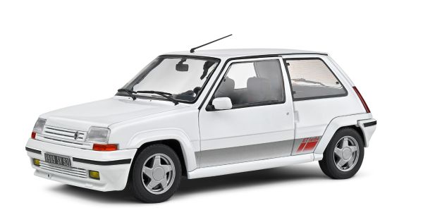 SOL1810002 - RENAULT 5 GT Turbo MK2 1989 Parelmoer Wit - 1