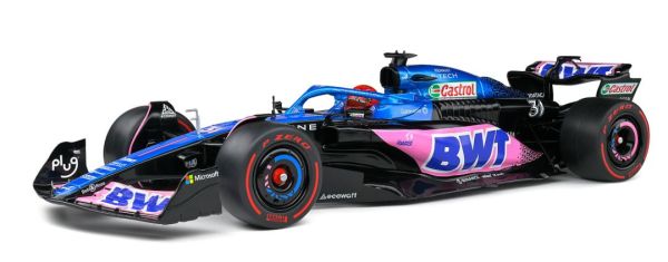 SOL1811001 - ALPINE A523 GP van Monaco 2023 blauw Esteban OCON - 1