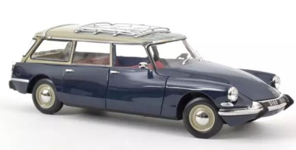 NOREV181770 - CITROEN ID 19 Break 1967 Blue Orient - 1