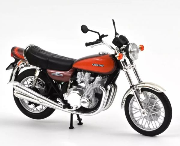 NOREV182031 - 1973 KAWASAKI Z900 oranje en bruin - 1