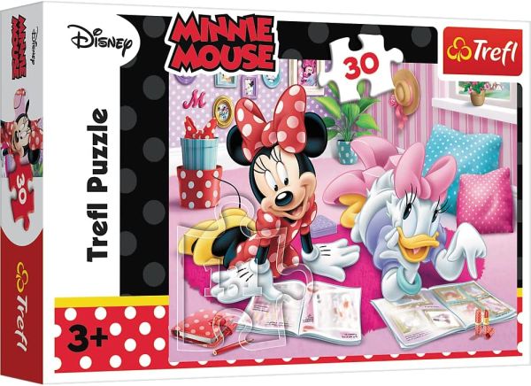 TRF18217 - 30 Stuks puzzel DISNEY - Minnie en Daisy - 1