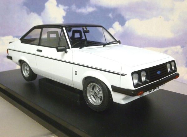 MOD18248 - FORD Escort Mk.II RS 2000 RHD 1977 Wit met zwart dak - 1