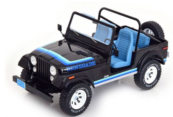 MOD18281 - JEEP CJ-7 Golden Eagle 1980 zwart - 1