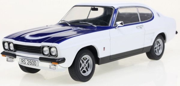 MOD18294 - 1973 FORD Capri Mk.I RS 2600 Wit en Blauw - 1