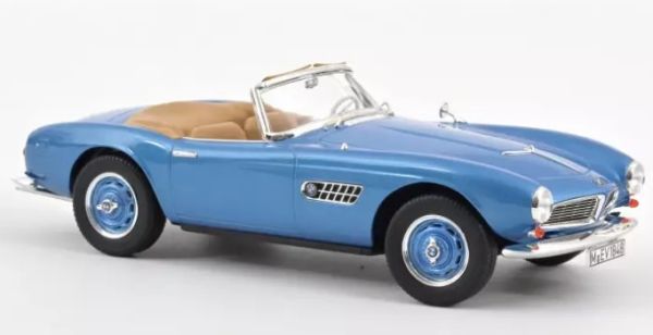 NOREV183234 - BMW 507 Cabriolet 1957 Blauw - 1