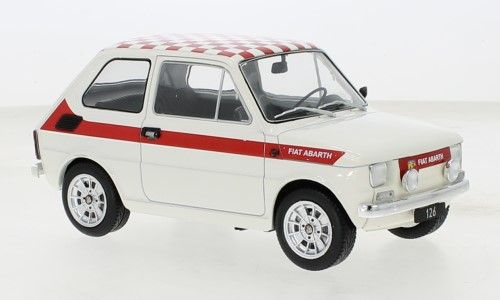 MOD18325 - Witte 1972 FIAT 126 Abarth-Look - 1