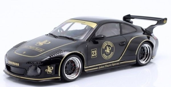 MOD18326 - PORSCHE 997 RWB JPS John Player Special #23 Zwart en goud - 1