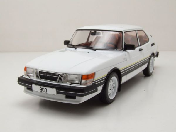 MOD18339 - SAAB 900 Turbo 1981 wit - 1