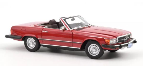 NOREV183729 - MERCEDES-BENZ 450 SL VS versie 1979 Rood - 1