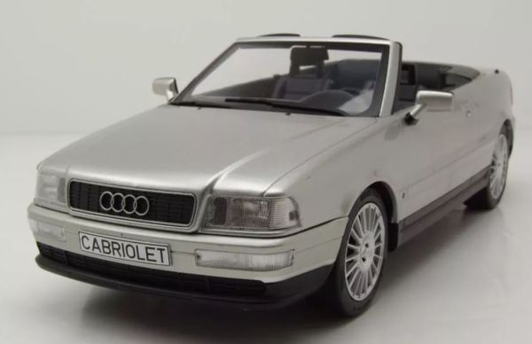 MOD18373 - AUDI 80 cabriolet 1991 Zilver - 1