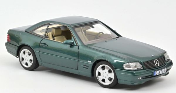 NOREV183753 - MERCEDES SL 500 1999 Groen metallic - 1