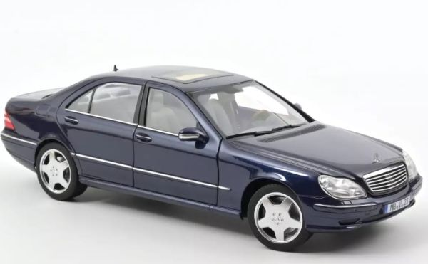 NOREV183817 - MERCEDES S55 AMG 2000 Blauw metallic - 1