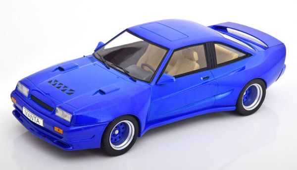 MOD18382 - OPEL Manta B Mattig 1991 Blauw Metaalkleur - 1