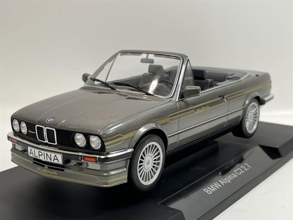 MOD18384 - 1986 BMW-Alpina C2 2. 7 Cabriolet Grijs - 1