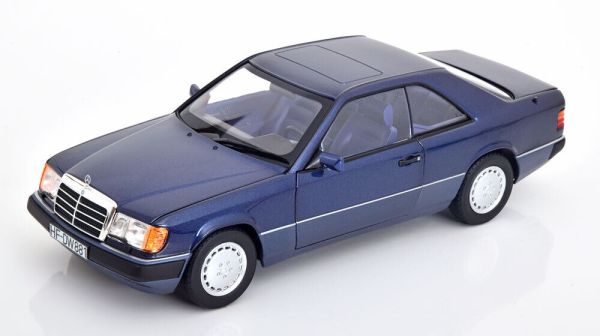 NOREV183882 - MERCEDES 300CE-24 coupé 1990 marineblauw - 1