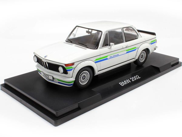 MOD18409R - BMW 2002 Alpina 1973 Wit - 1