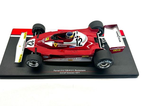 MOD18625F - FARRARI 312 T2B F1 #12 3e GP Zweden 1977 C.REUTEMANN - 1