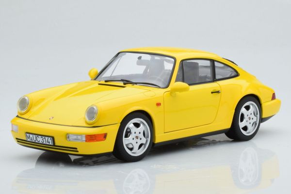 NOREV187328 - 1992 PORSCHE 911 Carrera 2 Geel - 1