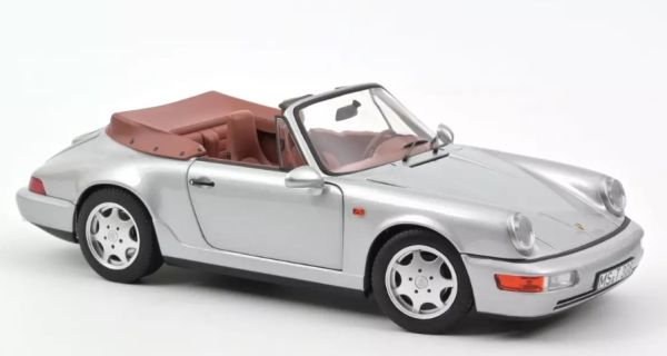 NOREV187330 - PORSCHE 911 Carrera 2 Cabriolet 1990 Zilver - 1