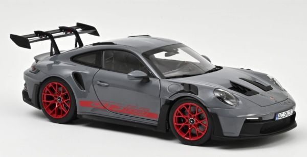 NOREV187350 - PORSCHE 911 GT3 RS 2022 Poolgrijs en Pyrorood - 1