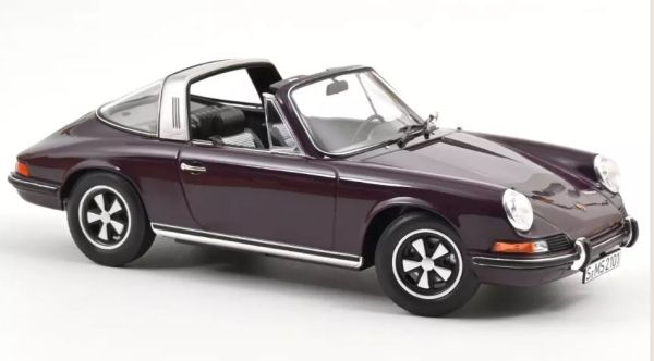 NOREV187644 - PORSCHE 911 E Targa 1971 Paars - 1