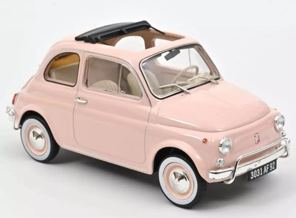 NOREV187774 - 1968 FIAT 500 L Roze - 1