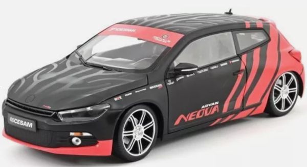 NOREV188498 - 2009 VOLKSWAGEN Scirocco CESAM PTRS Zwart en Rood - 1