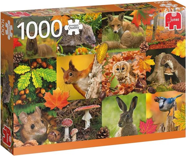 JMB18863 - 1000 stukjes puzzel Herfstdieren - 1