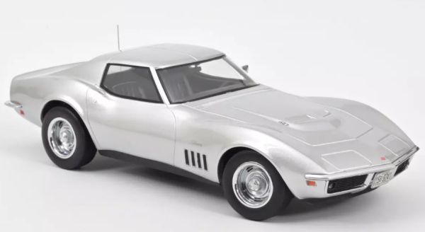 NOREV189032 - 1969 CHEVROLET Corvette Coupe grijs metallic - 1