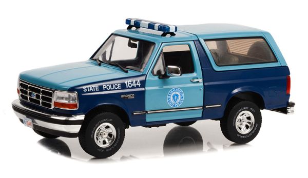 GREEN19120 - 1996 FORD Bronco XLT Massachusetts State Police - 1