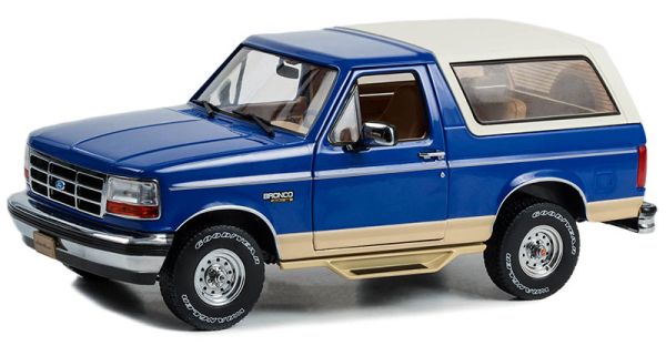 GREEN19136 - 1996 FORD Bronco blauw Editie EDDIE BAUER - 1