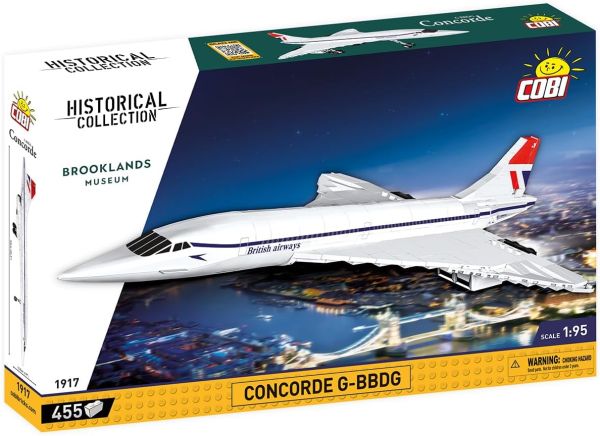 COB1917 - CONCORDE G-BBDG - 455 Stuks - 1