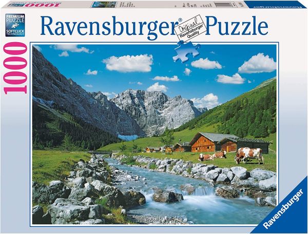 RAV192168 - Legpuzzel 1000 stukjes Het Karwendelgebergte in Oostenrijk - 1