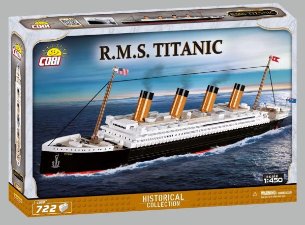 COB1929 - R.M.S Titanic - 720 bouwstenen - 1